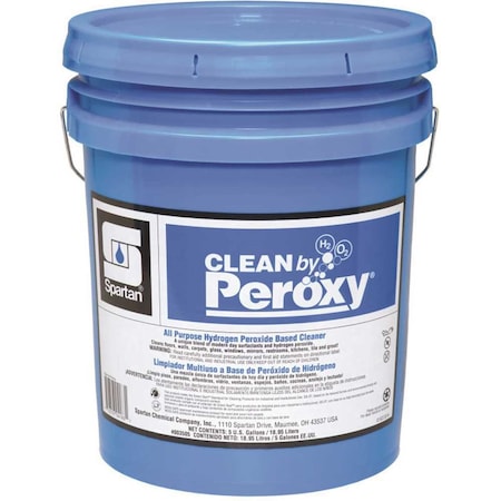 Clean By Peroxy 5 Gallon Fresh Spring Rain Scent Multi-Purpose Cleaner 003505